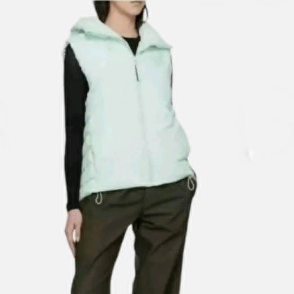 Rains Loop Vest Unisex Mineral Green Size Small Waterproof Windproof Breathable - Picture 4 of 15